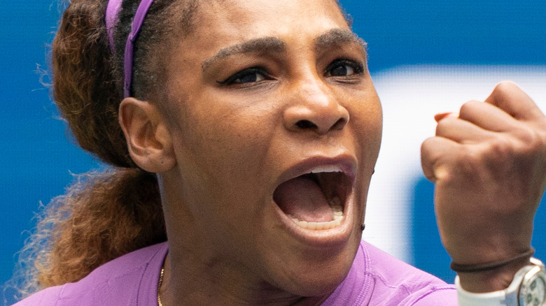 Serena Williams in viola