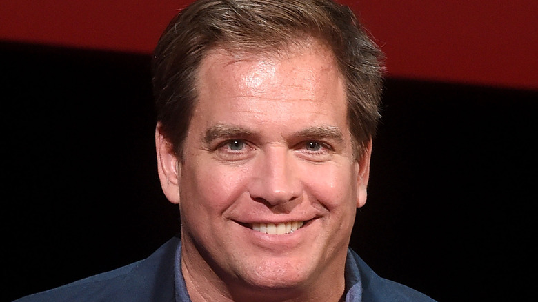 Michael Weatherly sorride