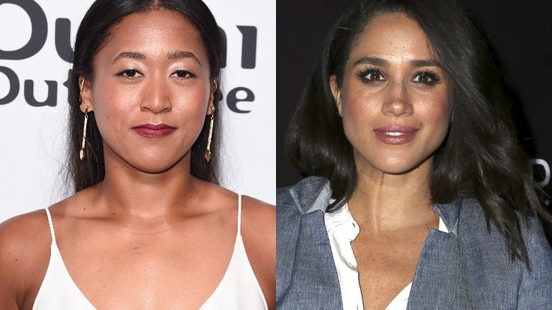 Naomi Osaka e Meghan Markle