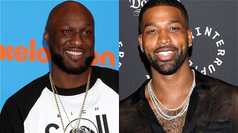 Lamar Odom e Tristan Thompson