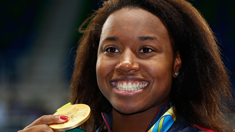 Simone Manuel medaglia d'oro