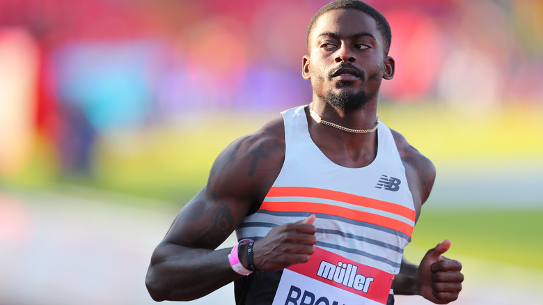 Trayvon Bromell da corsa