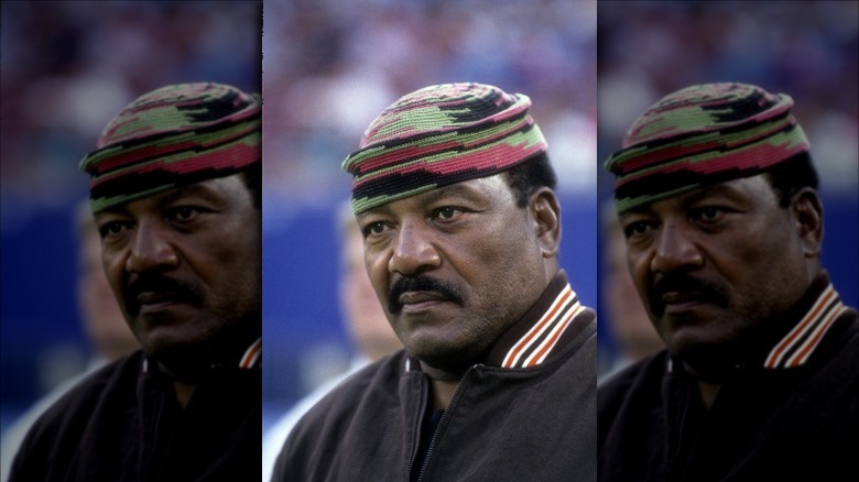 Jim Brown faccia seria