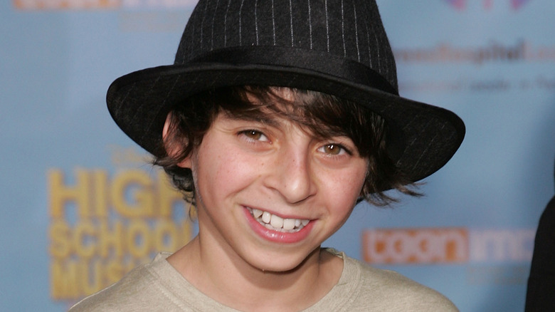 Moises Arias sorride nel 2007