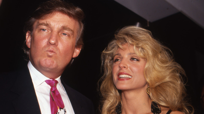 Donald Trump e Marla Maples 