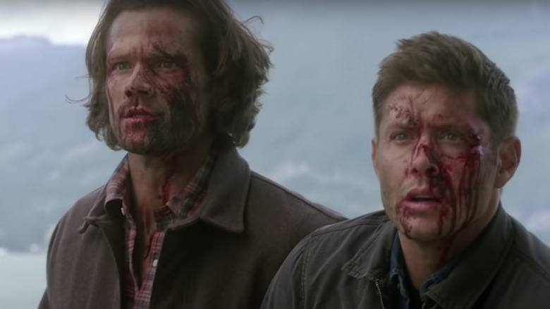 Jared Padalecki e Jensen Ackles nei panni di Sam e Dean Winchester