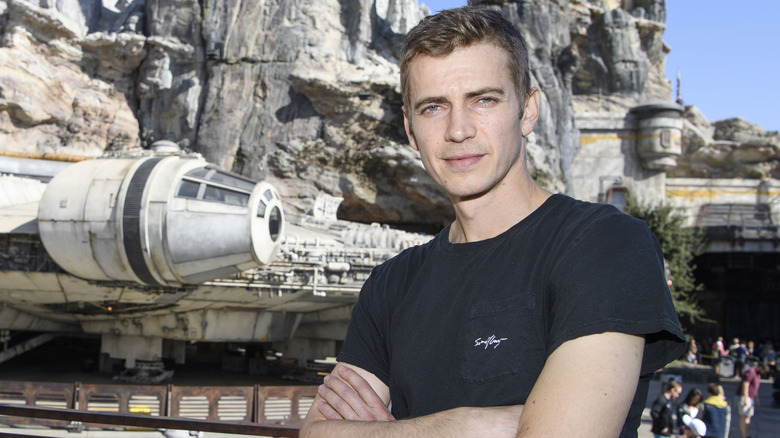 Hayden Christensen per una promozione di Star Wars 