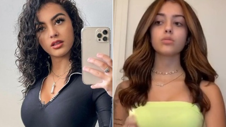 Malu Trevejo si fa selfie e balla