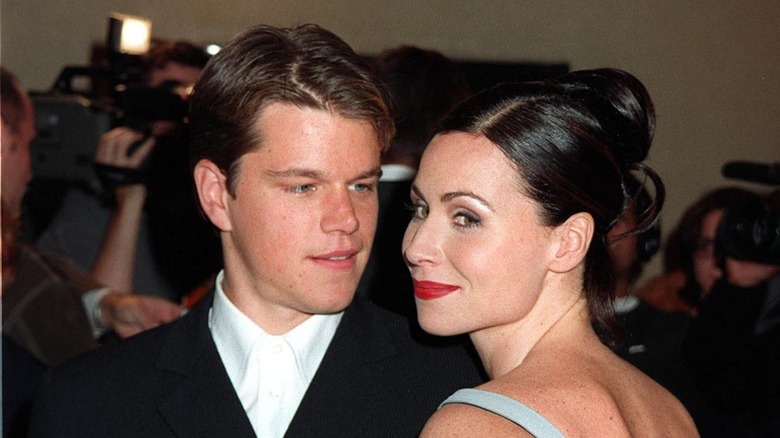 Matt Damon guarda Minnie Driver