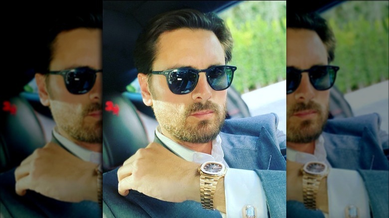 Scott Disick mostra il suo orologio