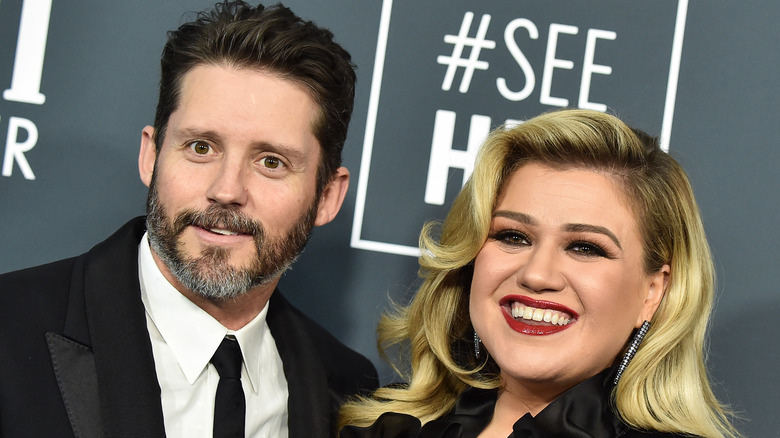 Brandon Blackstock e Kelly Clarkson sul red carpet