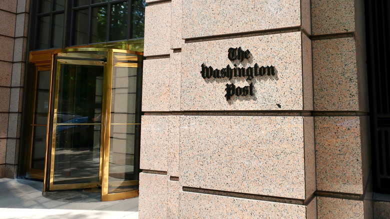 La segnaletica del Washington Post