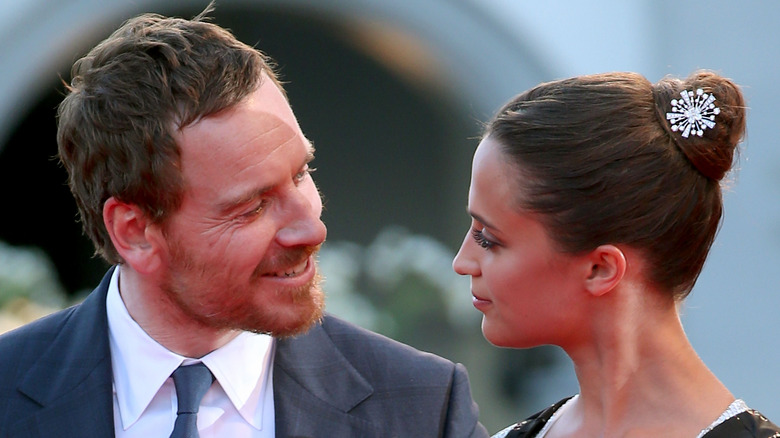 Michael Fassbender e Alicia Vikander