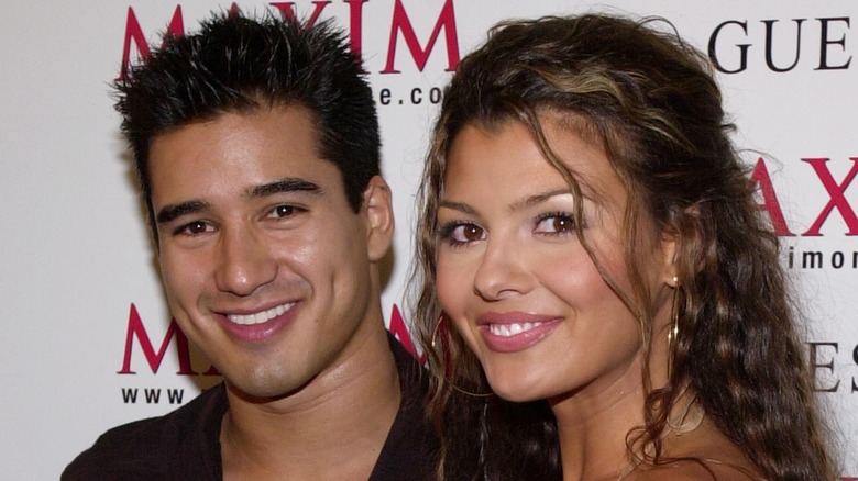 Mario Lopez, Ali Landry sorridente