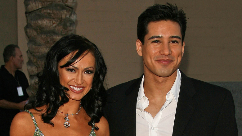 Karina Smirnoff con Mario Lopez