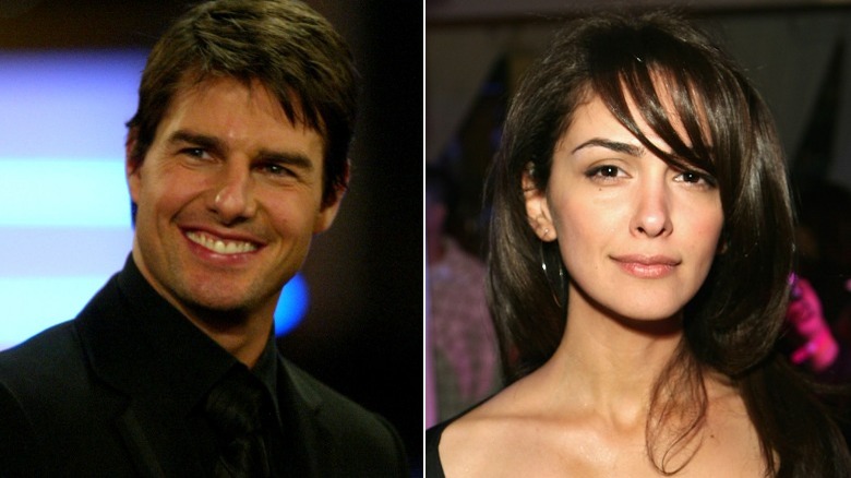 Tom Cruise, Nazanin Boniadi, spaccati, entrambi sorridenti