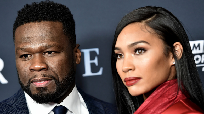 50 Cent e Jamira Haines distolgono lo sguardo