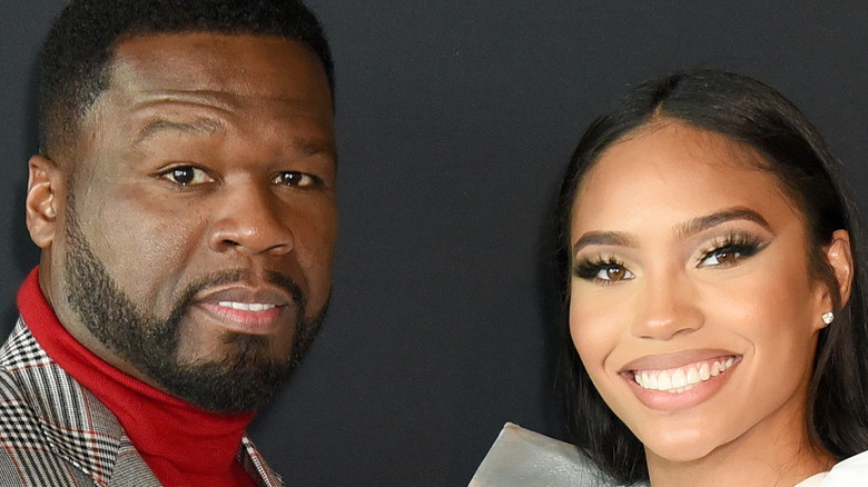 50 Cent e Jamira Haines sul red carpet