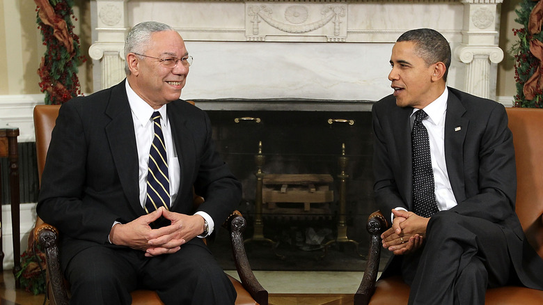 Colin Powell Barack Obama