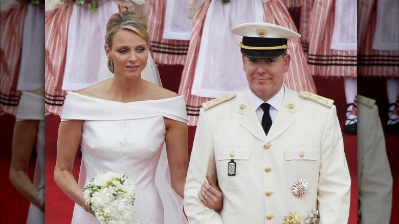 Charlene Wittstock si sposa con il principe Alberto di Monaco