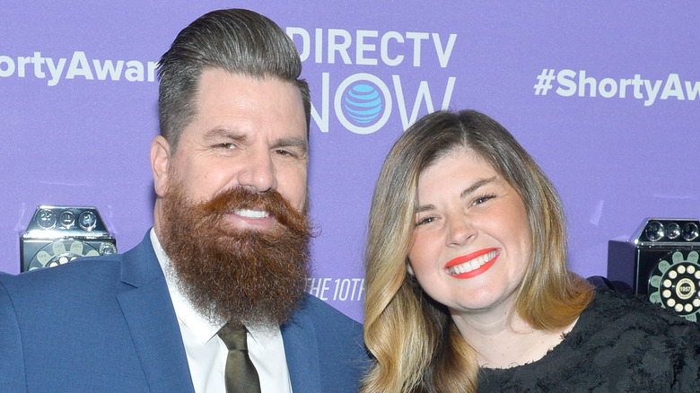 Andy e Candis Meredith sul red carpet