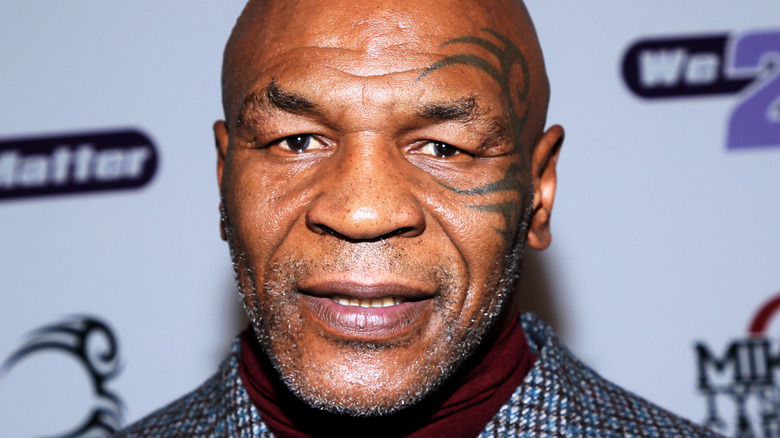 Mike Tyson in posa