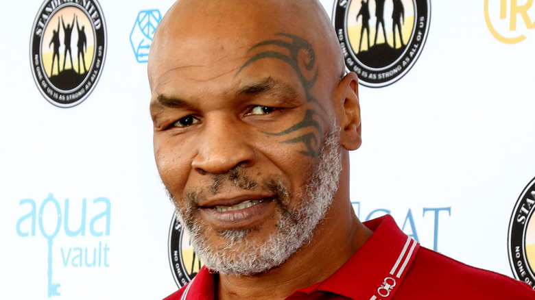 Mike Tyson in posa