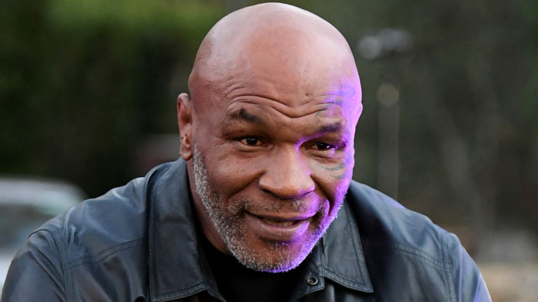 Mike Tyson parlando