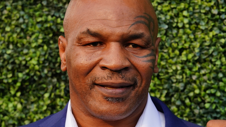 Mike Tyson in posa