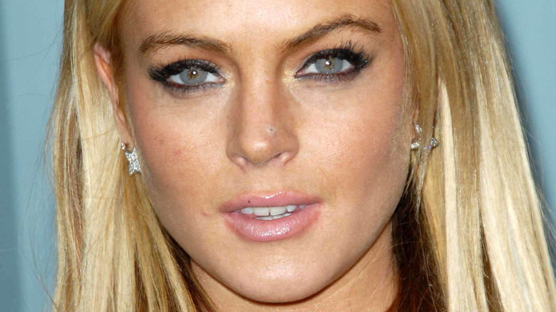 Lindsay Lohan capelli biondi 