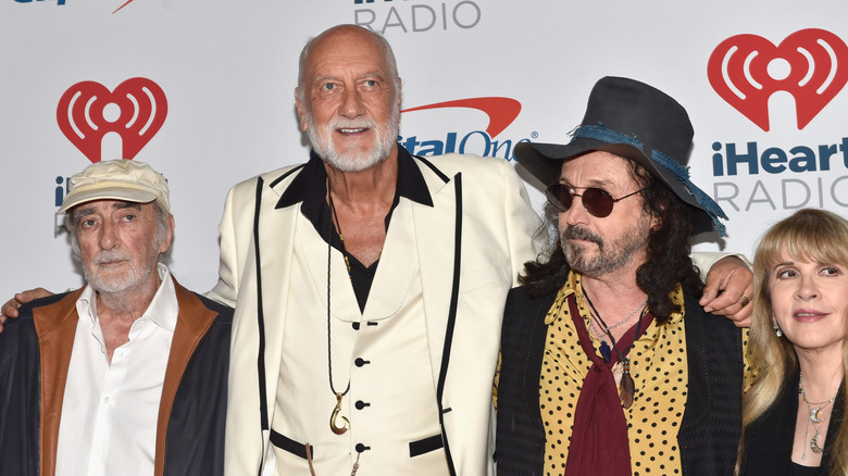 Mick Fleetwood e l'attuale formazione dei Fleetwood Mac