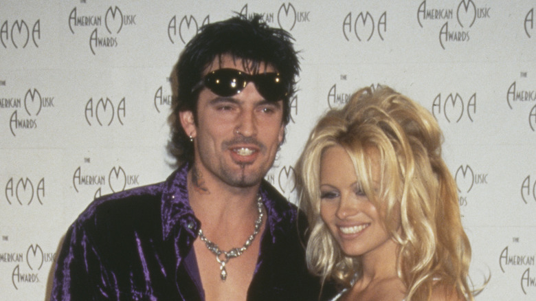 Pamela Anderson e Tommy Lee più giovani