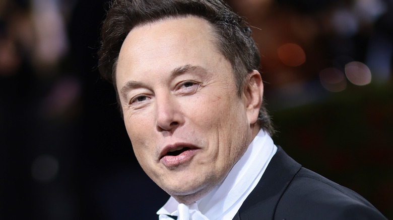 Elon Musk al Met Gala 2022 