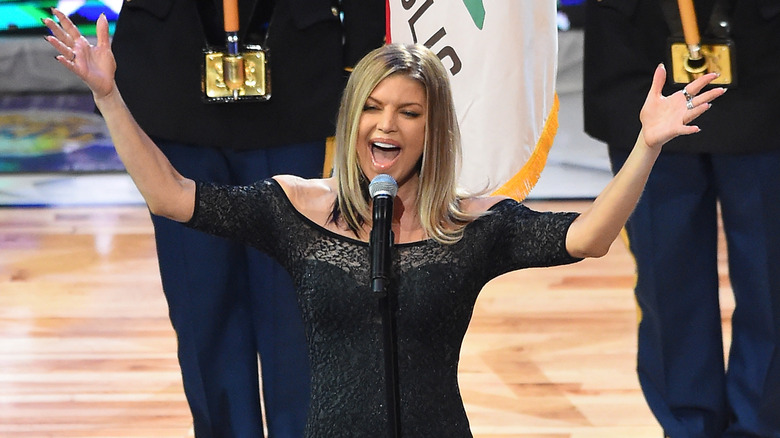 Fergie canta all'NBA All-Star Game 2018