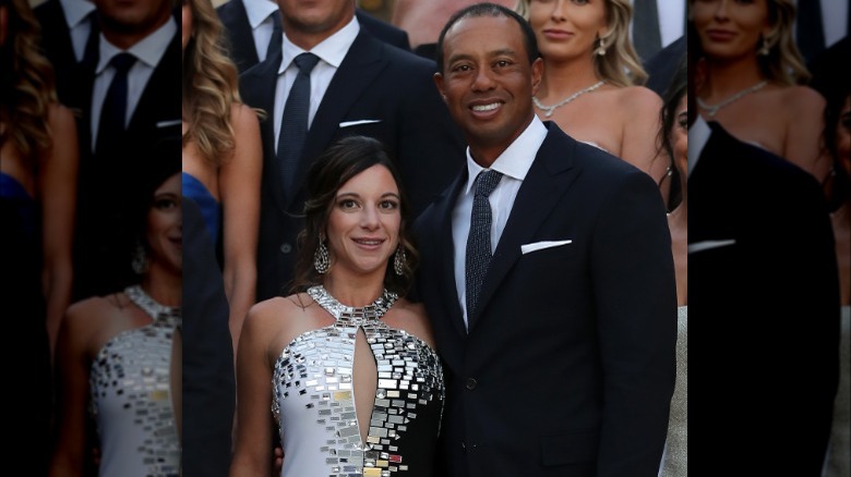 Erica Hermann e Tiger Woods