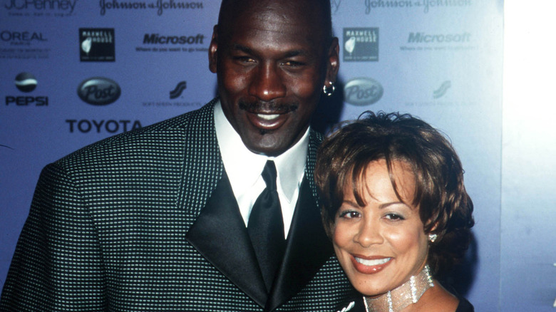 Michael Jordan e Juanita Vanoy