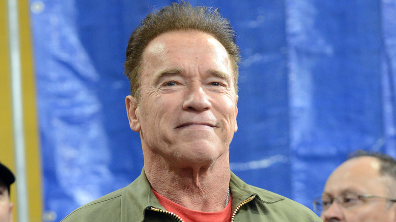 Giacca verde Arnold Schwarzenegger