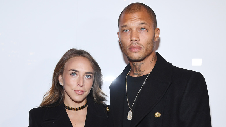 Chloe Green e Jeremy Meeks in posa