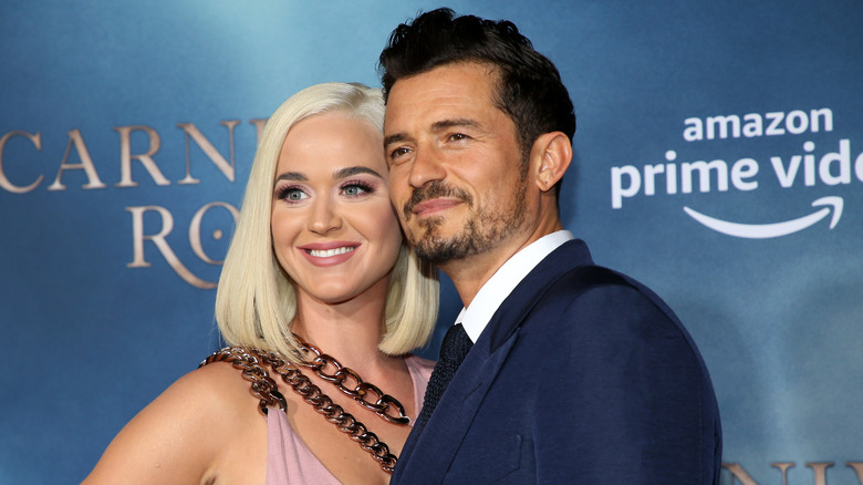 Katy Perry, Orlando Bloom che sorride