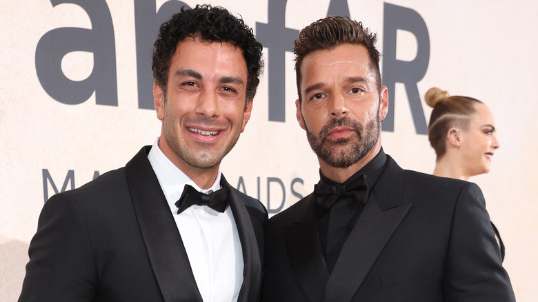 Ricky Martin con il marito, Jwan Yosef sul tappeto rosso