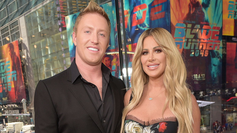 Kroy Biermann e Kim Zolciak in posa