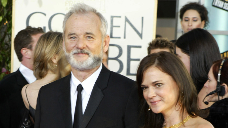 Bill Murray e l'allora moglie Jennifer Butler