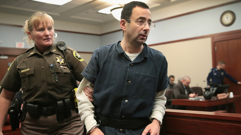 Larry Nassar in tribunale