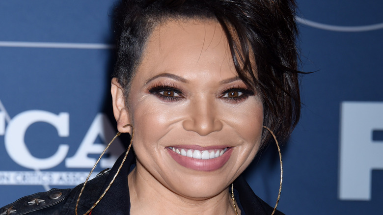 Tisha Campbell posa per una foto