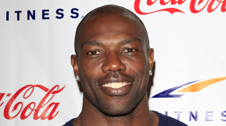 Terrell Owens posa per una foto