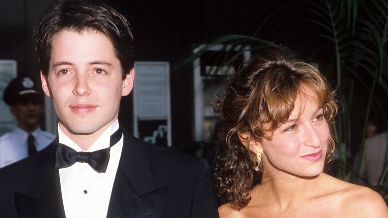 Matthew Broderick e Jennifer Grey partecipano a un evento