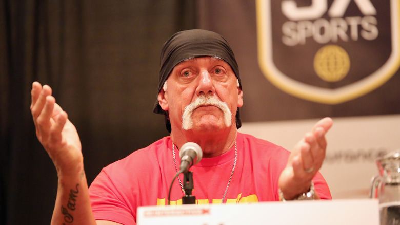 Hulk Hogan all'evento di creazione di contenuti