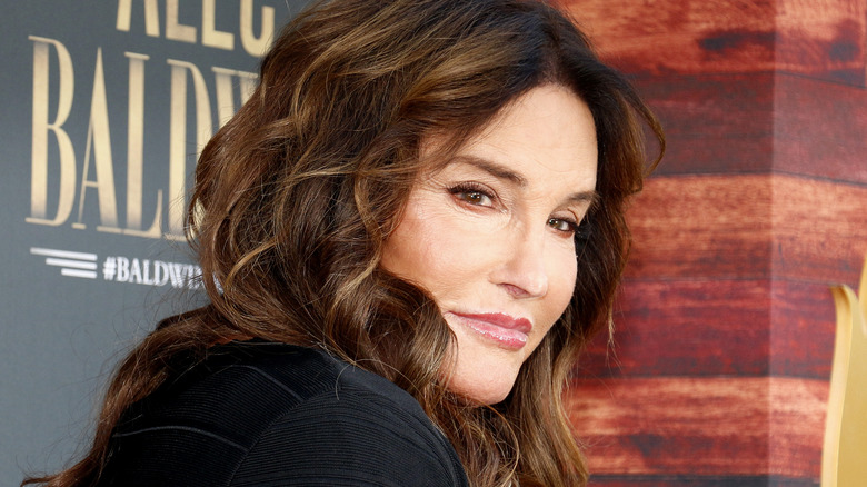 Caitlyn Jenner in posa all'evento