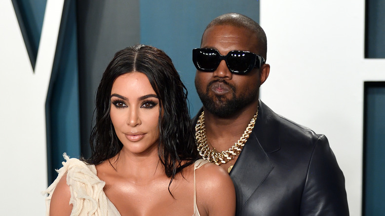 Kanye West e Kim Kardashian posano insieme