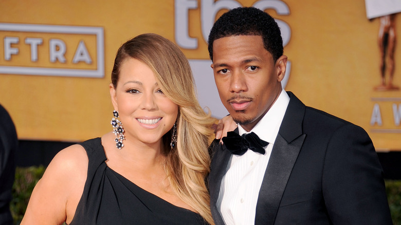 Mariah Carey, Nick Cannon in posa